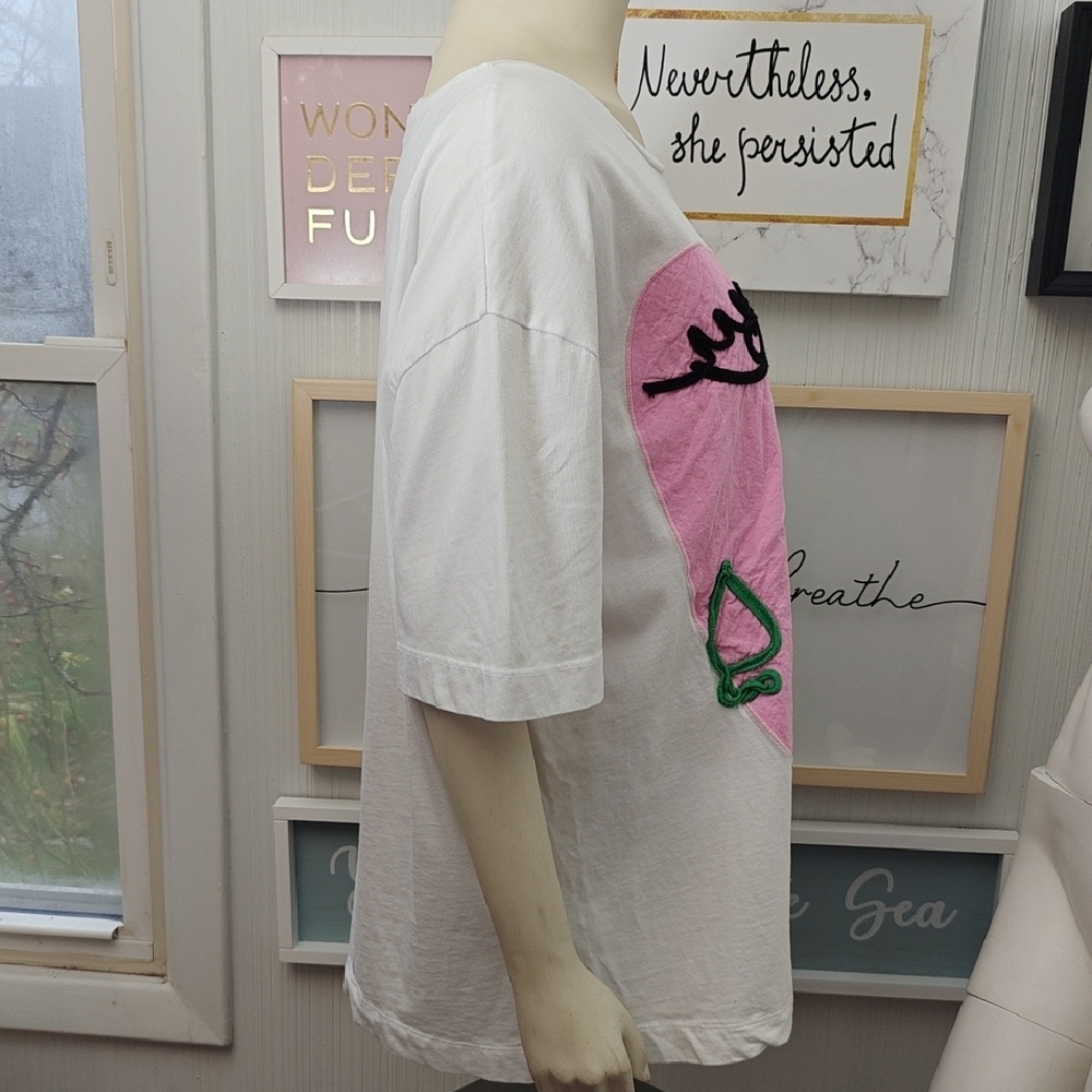 Zara White T-Shirt - Picture 3 of 6